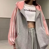 봄가을 커플가디건 맨투맨 캐주얼 슈트 멋스러운 스포츠 코트 투피스