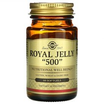 솔가 로열젤리 500mg 60정 Royal 젤리, 1개, 기본