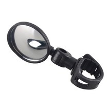 자전거 사이드 미러 후미경 백미러 광각 볼록 백 스크래치 방지 유리 렌즈 수리, 5.3cm.