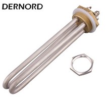 해바라기열풍기히터 산업용 히팅기 등유공업용현장난로 DERNORD 12V 침수 보일러 1 1/4 인치 BSP 플랜지 전기 히터 300W 600W DC 태양 물 난방 요소 U 형 DN, 02 WHITE_01 12V 300W