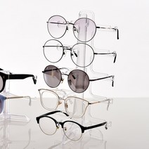 클리어 안경 거치대 선글라스 안경받침대 진열대 트레이 3단 4단 5단, 01. 안경거치대 트리 3단 (1303), 1개