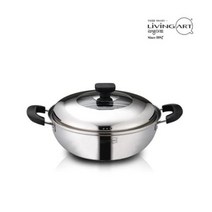 리빙아트 제로 스텐냄비 26cm 찜전골