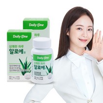 네이처스토리 데일리원 상쾌한 하루 알로에정 알로에 베라 겔 2통, 단품없음,선택완료, 120정, 400mg