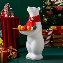 대형 조경시설물 테라스꾸미기 모형 포토존 인테리어 소품 북극곰 크리스마스 조형물 파티룸 호프집 고기집, K