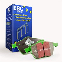 EBC 브레이크 DP616576000 시리즈 그린스터프 트럭 및 SUV 패드