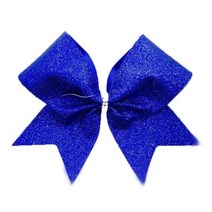 여성머리핀 단발머리 집게핀 치어리더 십대 소녀 대학 스포츠용 큰 반짝이 응원 머리 활 반짝이 화려한 골드 도매 75 인치 12 개 신제품