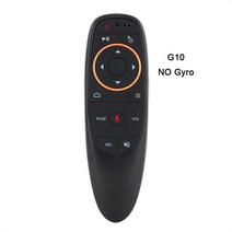 멀티 셋톱박스 Kebidu-G10 G10S 에어 마우스 음성 제어 2.4G USB 수신기 G10s 자이로 감지 안드로이드 티, 01 G10 No Gyro