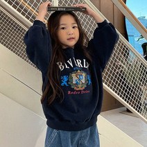 느엘 유아용 주니어용 베버리긴팔맨투맨