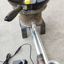 폐유 난로 보일러 농촌 산업용 공업용 야외 현장, 30형 장작난로 - 송풍기 속도조절팬