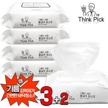 띵크픽 물걸레 청소포 대형 30매 5팩 실속형 일회용 밀대 패드 바닥 청소 물티슈 청소용품, 띵크픽물걸레청소포대형5팩, 5개