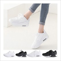 알록 베이직 유니크 디자인 발이편한 패브릭 에어쿠션 캐쥬얼 커플 운동화