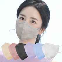 케이퓨리 새부리형 항균 구리 마스크 99.9% 소형 퍼플 50개입 16개, 단품, 단품