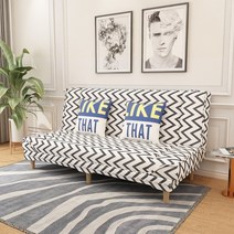 북유럽 패브릭 소파 접이식 다기능 단순 소형 아파트 거실 임대 게으른 소파 침대 이중 사용 싱글, 길이1.8미터, Q