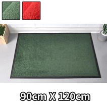 건물 자동문앞 수분흡수 현관매트 90X120 물기제거 물기털이 승강기 발판, 그린
