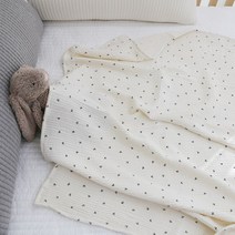 네이처 3중 요루거즈 블랭킷 아기이불, 미니체리 블랙