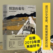 중국어소설 중국어원서 중국소설 분노의 포도 노벨상 수상자 Wang Yifan의 John Steinbeck의 책 영어 원본 중국어 번역