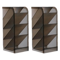 마이너컴퍼니 데스크 오거나이저 연필꽂이 대형 2P, 블랙 (대형)