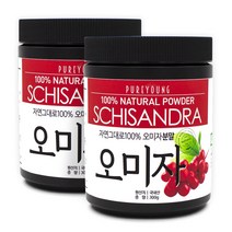 퓨어영 국산 오미자가루 300g, 2통