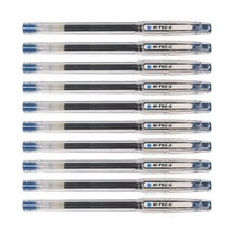 파이롯트 하이테크C 중성펜 0.4mm, 블루(L), 10개입