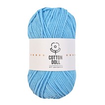 니뜨 코튼돌 뜨개실(50g) (10+1) [뜨개실도안제공] 면혼방실 인형실 소품실 초보코바늘실 코바늘실 블랭킷실 뜨개실 털실 가방실 손뜨개실, 31_스카이
