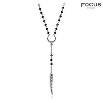 [포커스[주얼리]] 큐빅혼우드목걸이_F9F2AN20895
