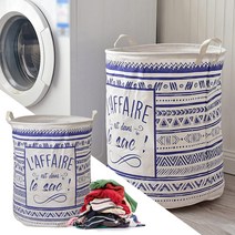 러드리백 세탁바구니 세탁망 Boho-홈 욕실 대형 세탁 바구니 긴 손잡이 독립형 라운드 방수 스토리지 버킷 의류 장난감 수건, c, 03 C