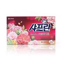 샤프란 시트 핑크 센세이션 30매 뽑아쓰는 티슈 섬유유연제 건조기 스타일러 향기 L04, 선택/샤프란아로마시트후레쉬드림30매