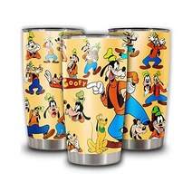 MARKUSA 보온 텀블러 스테인레스 스틸 구피 가족 진공 머그컵 커피 여행용 찻병 뚜껑 친구와 함께하는 20온스 텀블러 선물 직장 동료 아버지의 어머니의 날 생일 크리스마스 화