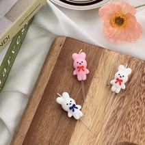 하피블리 생일초 케이크초 [당일배송], 화이트(블루리본), 단품