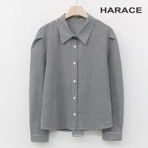 헤레이스 체크퍼프셔츠 YMSH22FW009