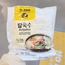 칼국수 1kg x 2개, 종이박스포장