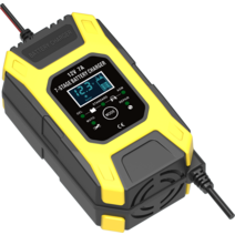 foxsur 12v 7a 7 단계 펄스 배터리 충전 딥 사이클 ef, 미국 플러그