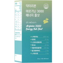닥터리본 아르기닌 3000 에너지 풀샷 14p, 1개, 280g
