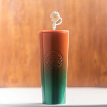 스타벅스 빨대텀블러 스테인리스 콜드컵 710 ml, R.컬러 그라데이션 710ml