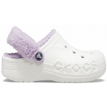 크록스 바야 라인드 퍼즈 스트랩 클로그 206633-577(크록스 겨울 털샌들/슬리퍼)