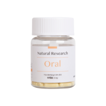 네츄럴리서치 구강 Oral 강아지 고양이 영양제 캡슐 60정 2개월분 Natural Research 치주염 치아 입냄새, 2개