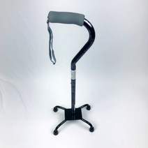 국산 SKL-020 네발지팡이 사발지팡이 삼발이 4발지팡이 어르신 환자용 노인 장기요양 보험 복지용구 실버용품 요양등급, 꽃무늬, 노인장기요양등급 할인구매(본인부담금 9%)