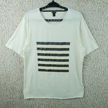 빈티지프렌/ [M]제이크루 스팽글장식 라운드 반팔티