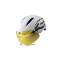 에어로고글헬멧 쉴드일체형헬멧 자전거헬멧 고글헬멧 화이트 bike bicycle helmet