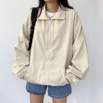 [하이넥/기본템] 카린 오버핏 바람막이