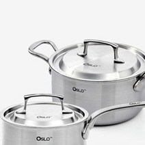 오슬로 프리미엄 통5중 스텐양수냄비 2.0L, 단품