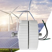500W 24V 48V 3 상 AC 영구 자석 발전기 미니 고효율 950RPM 저속 풍력 모터 교류, 300w