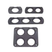 차박 DIY 소켓 매립형 볼트 메타 1구 2구 3구 4구 홀쏘 파이 캠핑카DIY mm QC3.0 카라반DIY 볼트메타 USB, 3-브라켓-3구