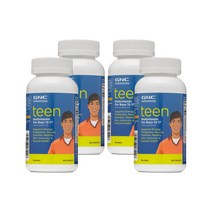 GNC [4개 SET] 청소년 종합 비타민 남자 120정 (캐플렛) Milestones Teen - Multivitamin Boy 120caps, 1개