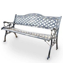 야외의자 유럽식 테라스 정원 벤치 길이 1460 단철, 1.26m 피닉스 체어 브론즈 무게 37kg