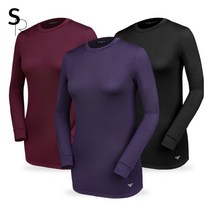 스타일랑 데이즐 여성 부드러운 기모안감 포근한 라운드티셔츠(AX0SR3LT018W)