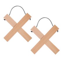 유원 1+1 캠핑 우드 냄비받침대, L 플러스 1+1