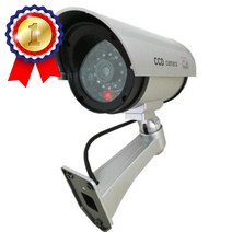 방범용 CCTV 모형 감시카메라 LED 작동 외부 야외 현관 보안용품 무단투기 카메라 가게