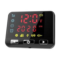 이동식무시동히터 베바스토 자동차 1224v lcd 스위치 컨트롤러 모니터 자동차 점화 구리 디젤 에어 자동 또는 버스 트랙 주차, 12v