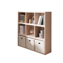 뉴프렌즈 1200 3단 책장(오크 콤비), 내추럴옹이